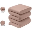 Meridian Furniture Roland Pink Iron End Table