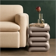 Meridian Furniture Roland Taupe Iron End Table