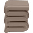 Meridian Furniture Roland Taupe Iron End Table