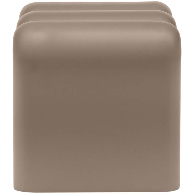 Meridian Furniture Roland Taupe Iron End Table