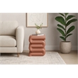 Meridian Furniture Roland Terracotta Iron End Table