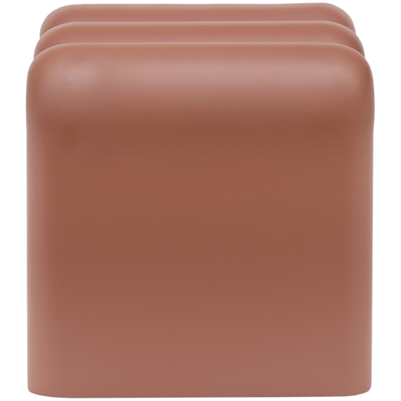 Meridian Furniture Roland Terracotta Iron End Table