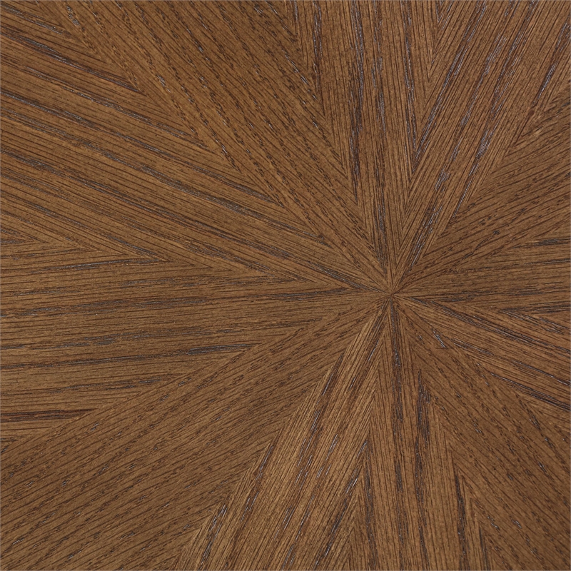 Meridian Furniture Dahlia Brown Oak Veneer Coffee Table