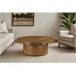 Meridian Furniture Dahlia Brown Oak Veneer Coffee Table