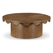 Meridian Furniture Dahlia Brown Oak Veneer Coffee Table
