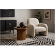 Meridian Furniture Dahlia Brown Oak Veneer End Table