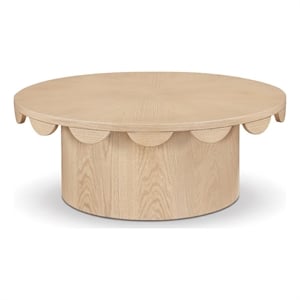 Meridian Furniture Dahlia Natural Oak Veneer Coffee Table