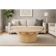 Meridian Furniture Dahlia Natural Oak Veneer Coffee Table