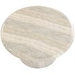 Meridian Furniture Emara Travertine Concrete Indoor / Outdoor Coffee Table