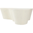 Meridian Furniture Monza Cream Concrete Indoor / Outdoor Coffee Table