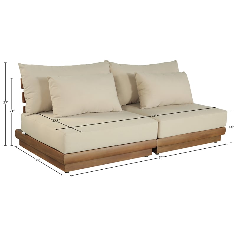 Meridian Furniture Mirella 74