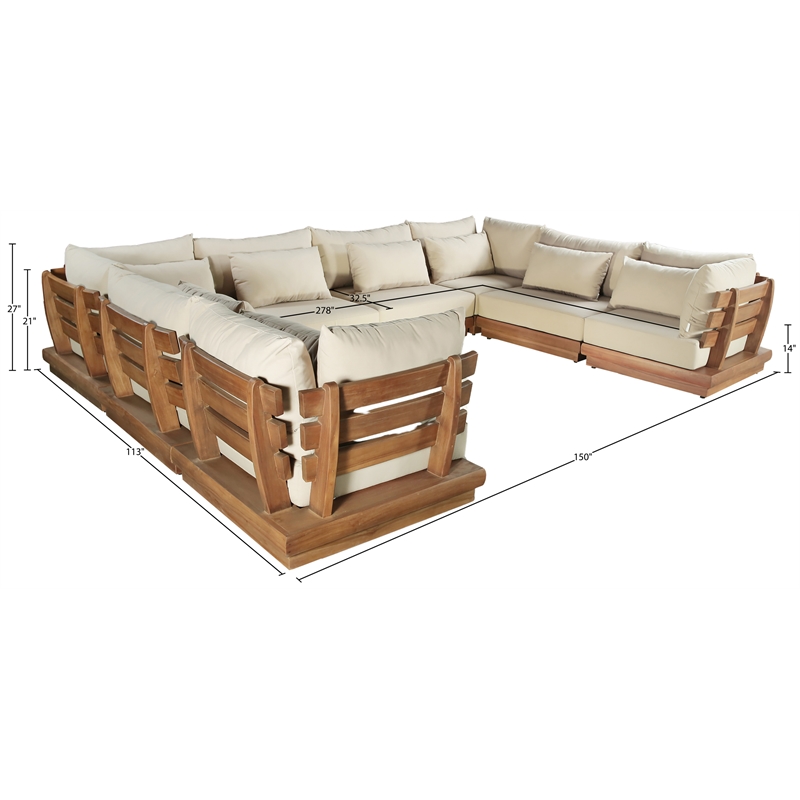 Meridian Furniture Mirella 150