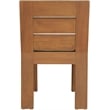 Meridian Furniture Mirella Tan Water Resist Fabric Patio Dining Side Chair