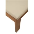 Meridian Furniture Mirella Tan Water Resist Fabric Patio Dining Side Chair