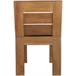 Meridian Furniture Mirella Off White Water Resist Fabric Patio Dining Side Chair