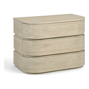 Meridian Furniture Annalise Natural Solid Wood Night Stand