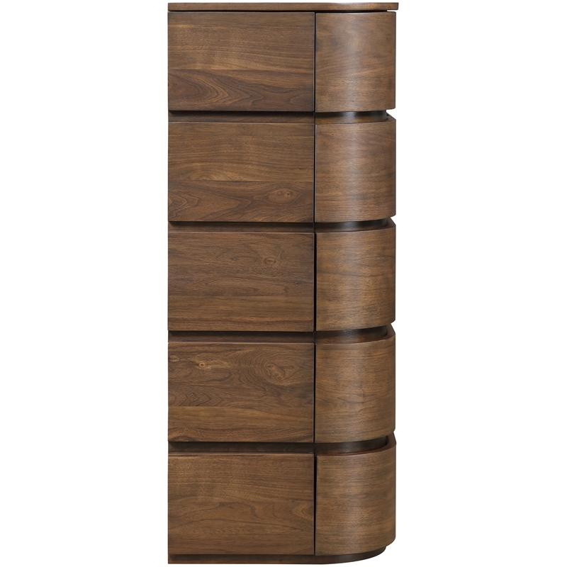 Meridian Furniture Annalise Brown Solid Wood Chest