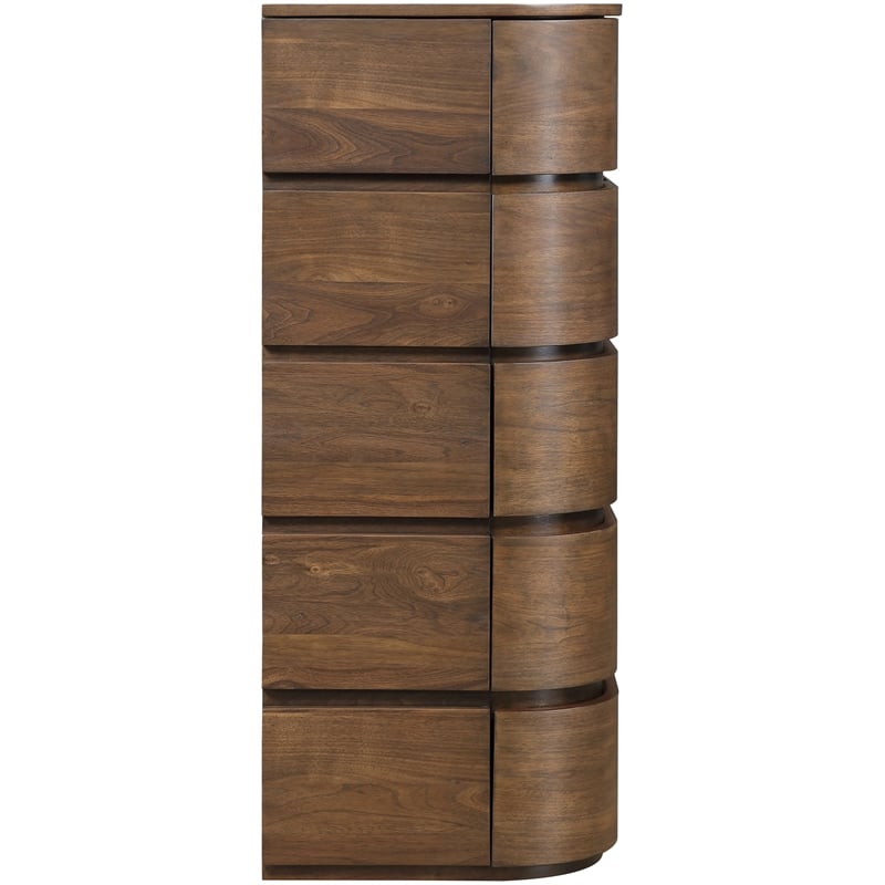 Meridian Furniture Annalise Brown Solid Wood Chest