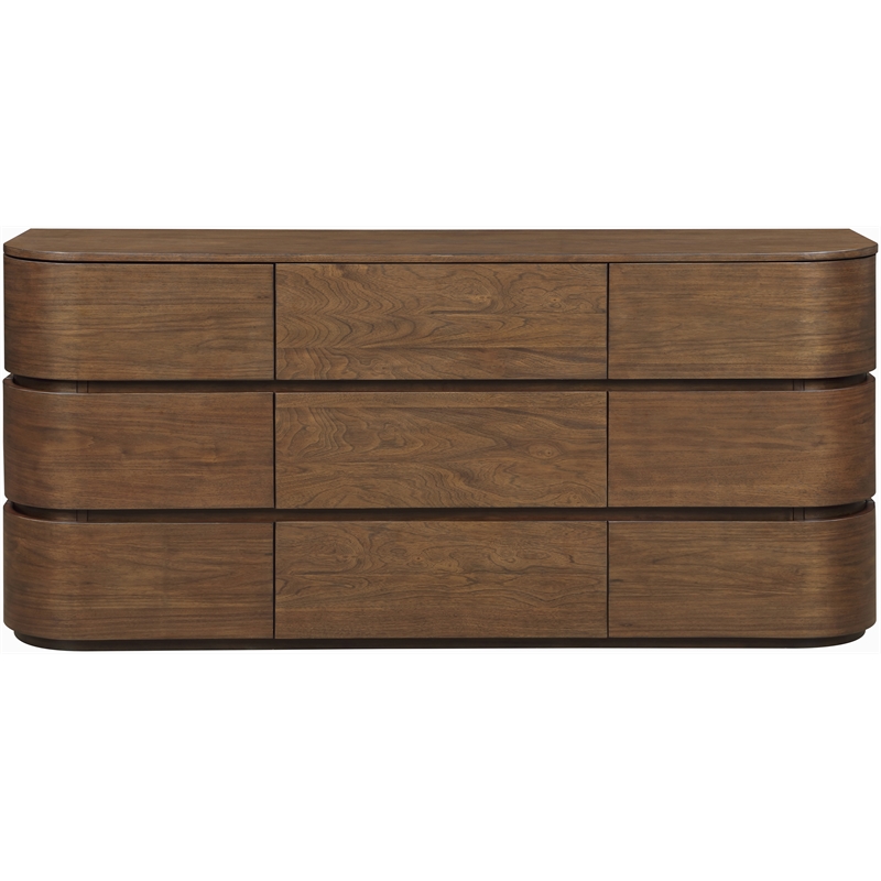 Meridian Furniture Annalise Brown Solid Wood Dresser