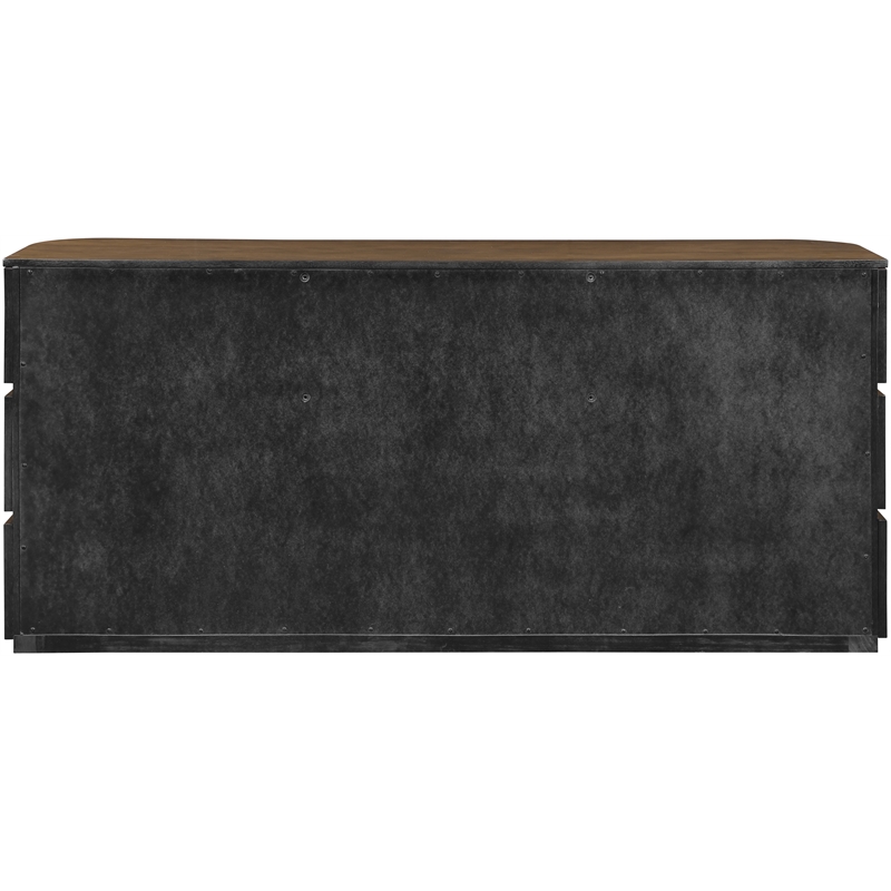 Meridian Furniture Annalise Brown Solid Wood Dresser