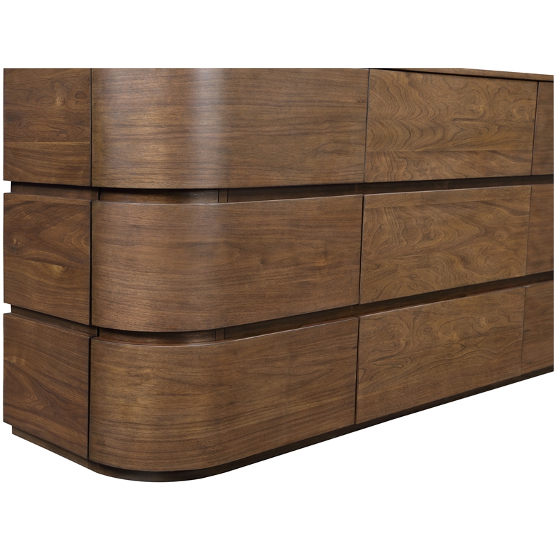 Meridian Furniture Annalise Brown Solid Wood Dresser