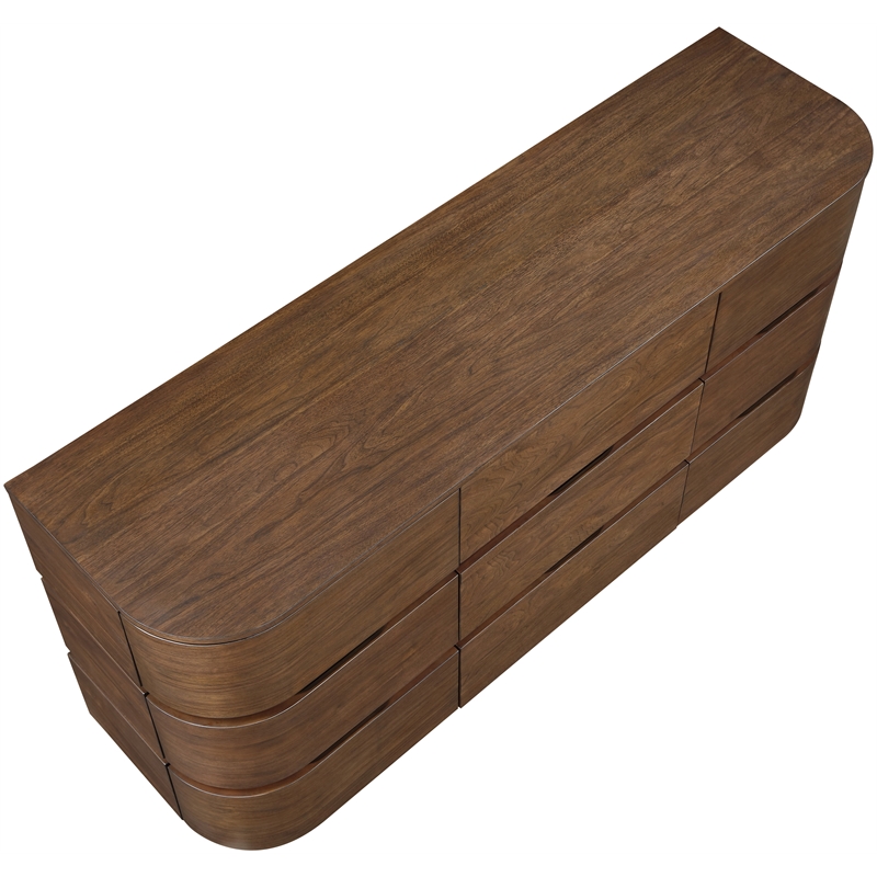 Meridian Furniture Annalise Brown Solid Wood Dresser