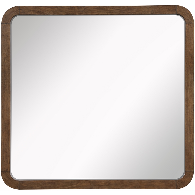 Meridian Furniture Annalise Brown Solid Wood Mirror