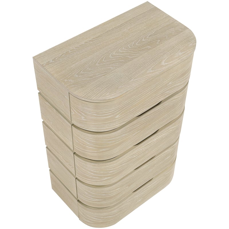 Meridian Furniture Annalise Natural Solid Wood Chest