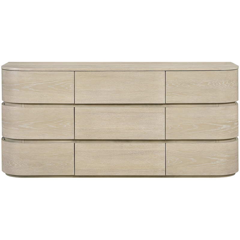 Meridian Furniture Annalise Natural Solid Wood Dresser