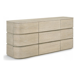 Meridian Furniture Annalise Natural Solid Wood Dresser