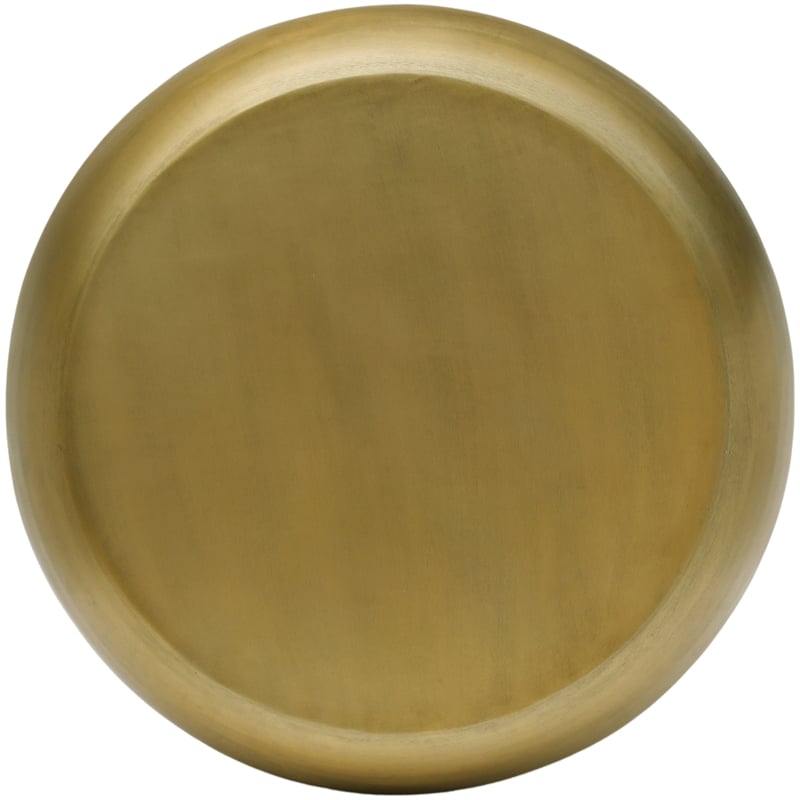 Meridian Furniture Capsule Gold Aluminum End Table