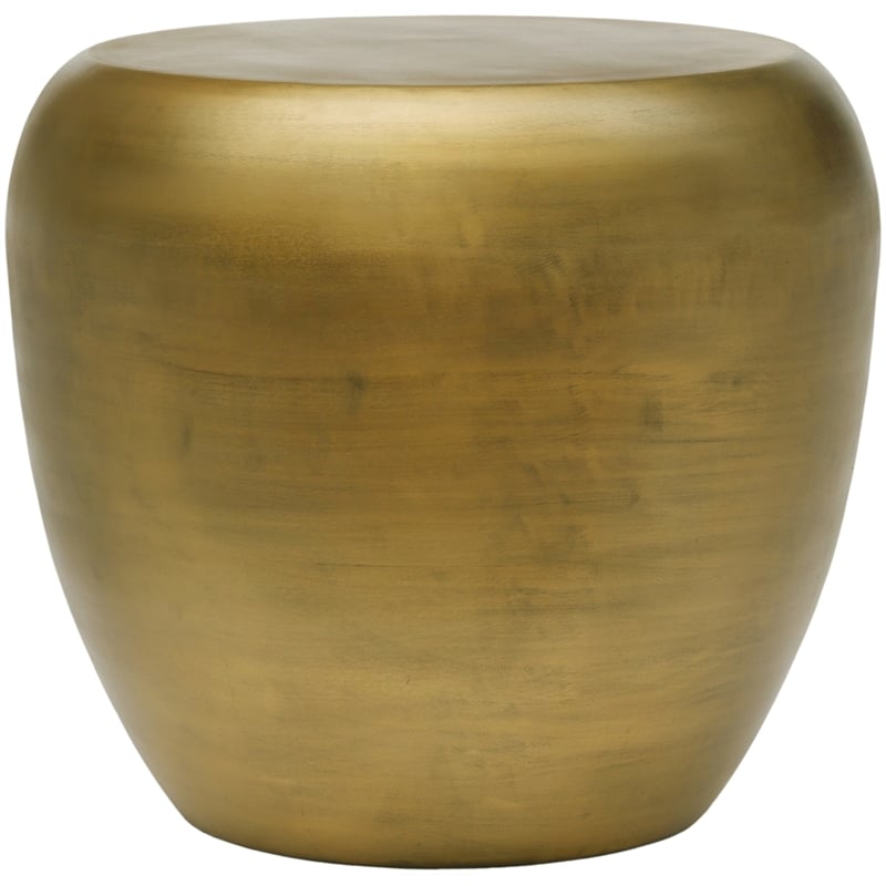 Meridian Furniture Capsule Gold Aluminum End Table