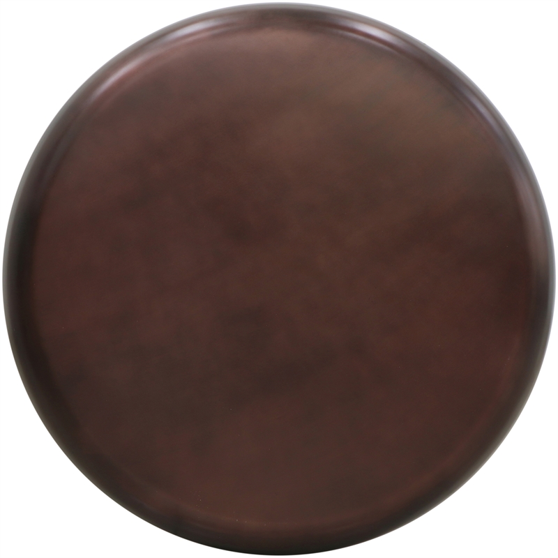 Meridian Furniture Jamison Brown Iron Coffee Table