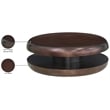 Meridian Furniture Jamison Brown Iron Coffee Table