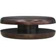 Meridian Furniture Jamison Brown Iron Coffee Table