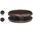 Meridian Furniture Jamison Brown Iron Coffee Table
