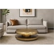 Meridian Furniture Jamison Gold Iron Coffee Table