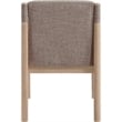 Meridian Furniture Eloura Brown Linen Textured Fabric Dining Chair (Set of 2)