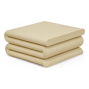 Meridian Furniture Roland Beige Iron Coffee Table