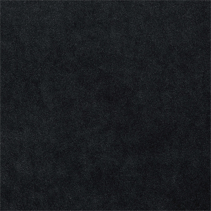 Meridian Furniture Bocceli Black Velvet Upholstered Counter Stool