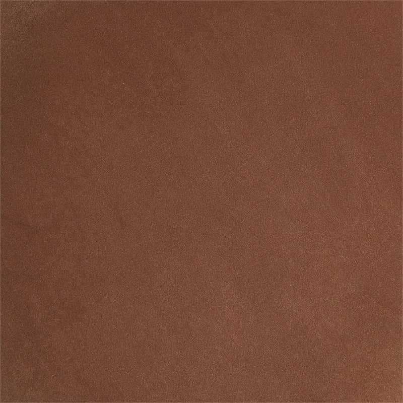 Meridian Furniture Bocceli Cognac Velvet Upholstered Counter Stool