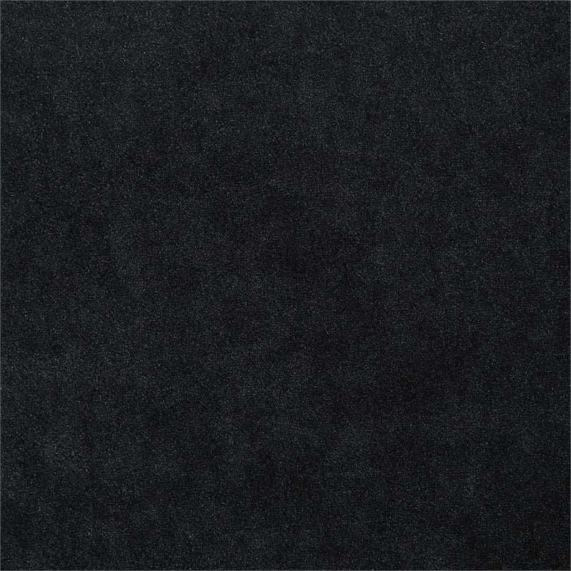 Meridian Furniture Bocceli Black Velvet Upholstered Counter Stool