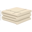 Meridian Furniture Roland Cream Iron Coffee Table