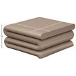 Meridian Furniture Roland Taupe Iron Coffee Table