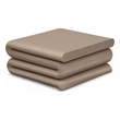 Meridian Furniture Roland Taupe Iron Coffee Table