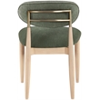 Meridian Furniture Riccio Olive Performance Fabric Dining Side Chair (Set of 2)