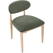 Meridian Furniture Riccio Olive Performance Fabric Dining Side Chair (Set of 2)