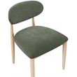 Meridian Furniture Riccio Olive Performance Fabric Dining Side Chair (Set of 2)
