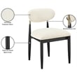 Meridian Furniture Riccio Cream Performance Fabric Dining Side Chair (Set of 2)