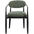 Meridian Furniture Riccio Olive Performance Fabric Dining Arm Chair (Set of 2)